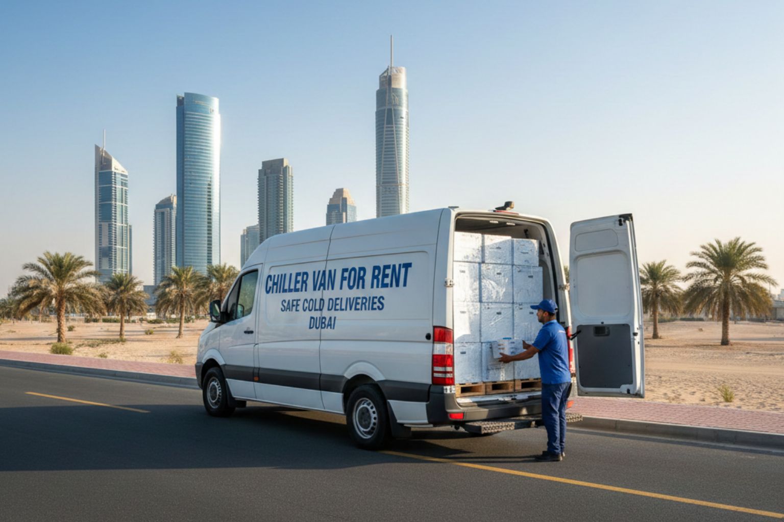 Reliable Chiller Van Rental Dubai for Safe Cold Deliveries